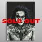 Preview: Displate Metall-Poster "The Crow inked" *AUSVERKAUFT*